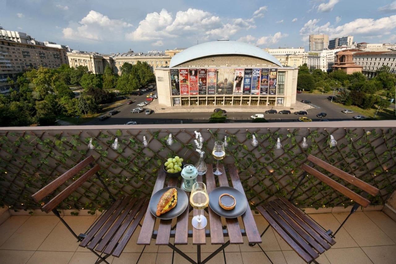 Spectacular Views & Modern Comfort: Your Dream Duplex In Central Bucharest Lejlighed Eksteriør billede
